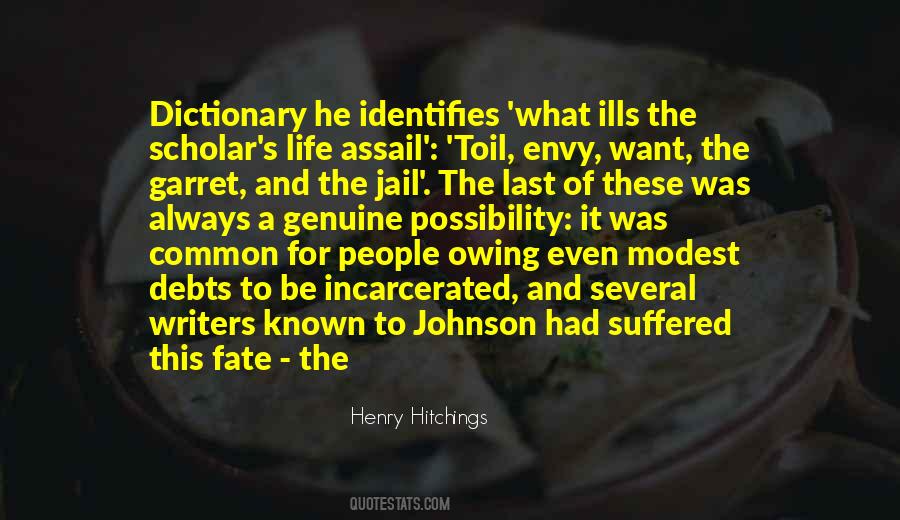 Hitchings Quotes #1028143