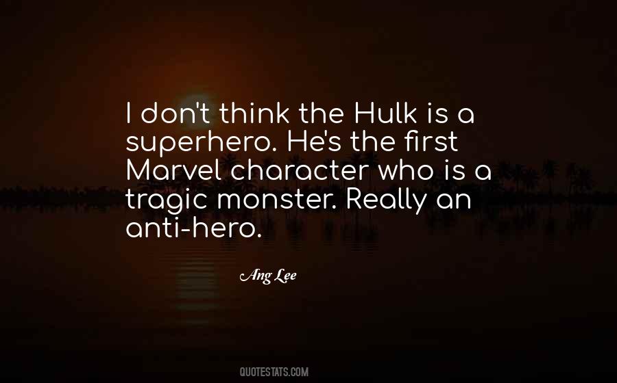 Quotes About Marvel's #403427