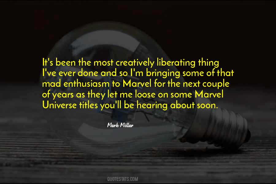 Quotes About Marvel's #785722