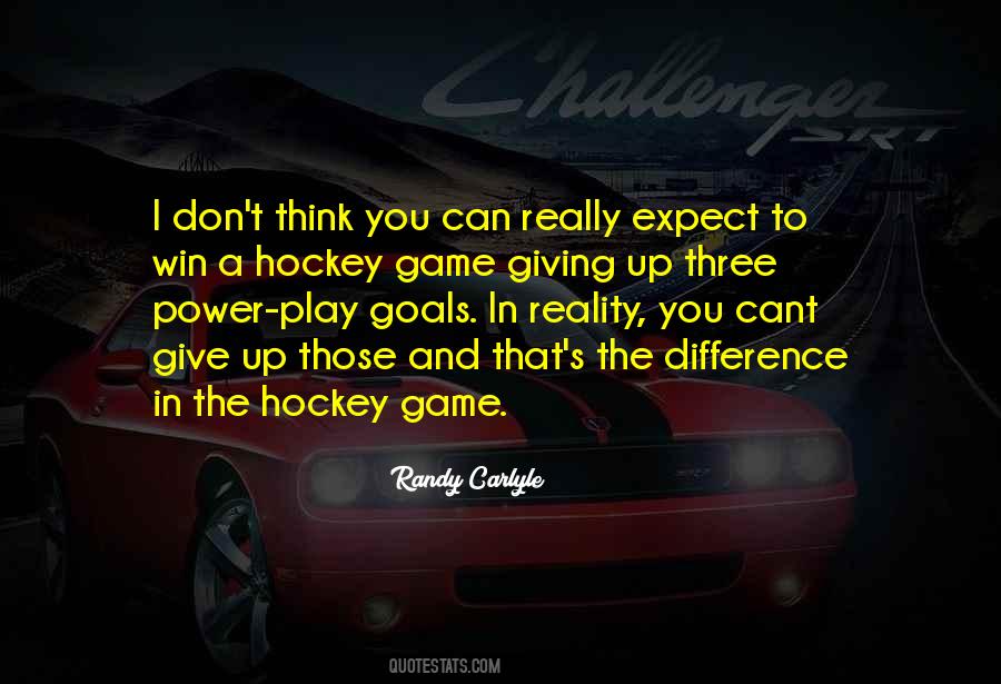 Hockey's Quotes #290644