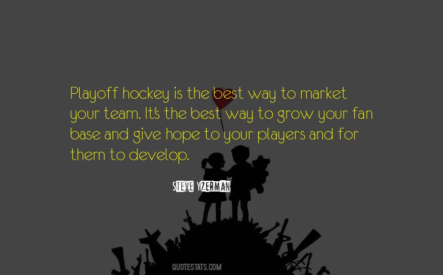 Hockey's Quotes #411422