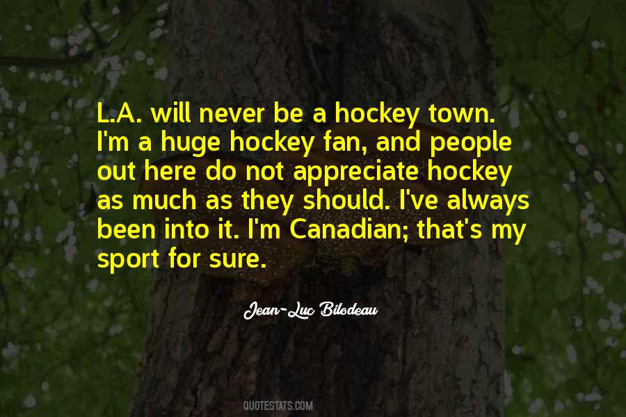 Hockey's Quotes #713432