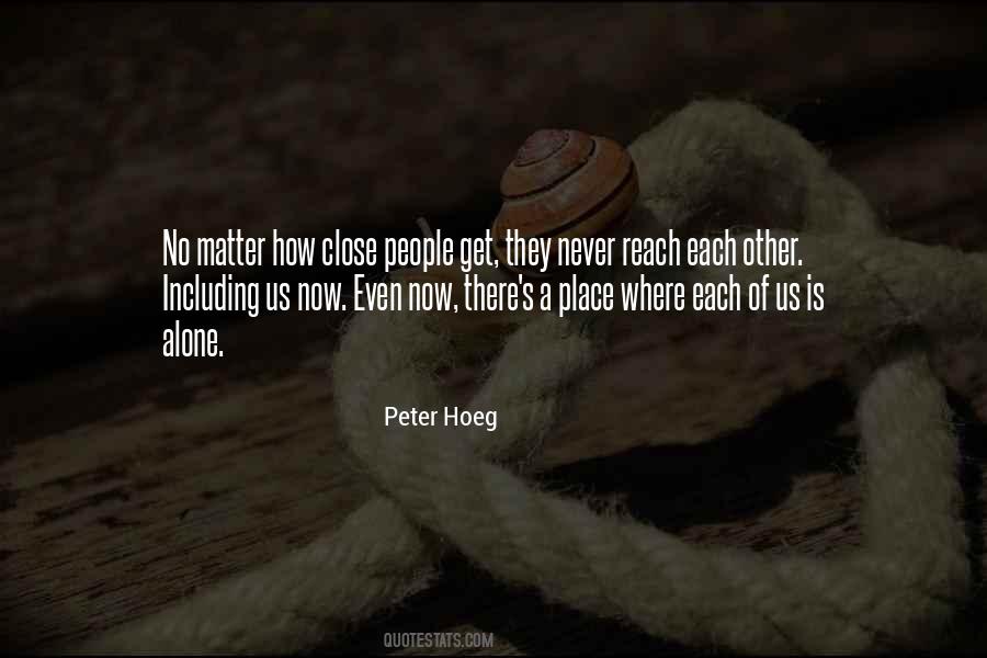 Hoeg Quotes #1393621