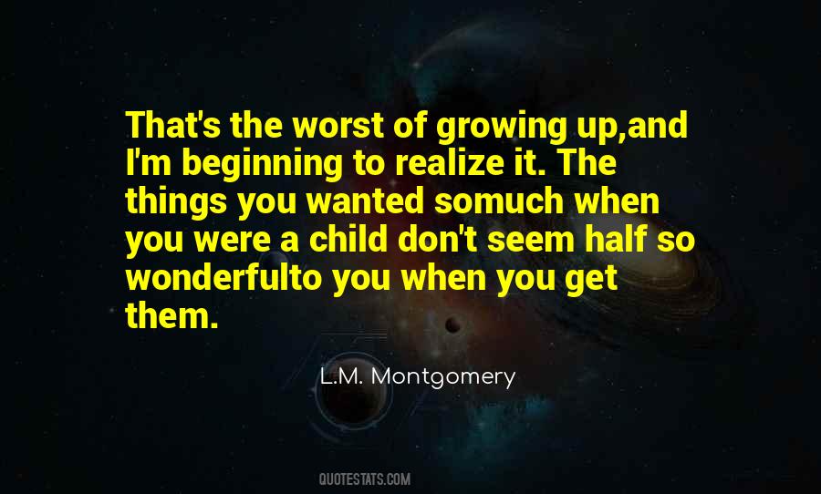 Quotes About Growing Up #8626