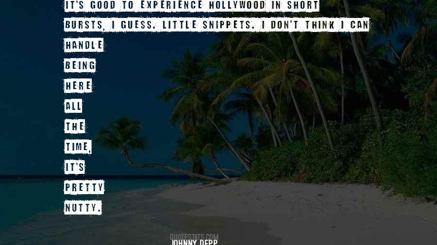 Hollywood's Quotes #129747 Hollywood's Quotes #129747