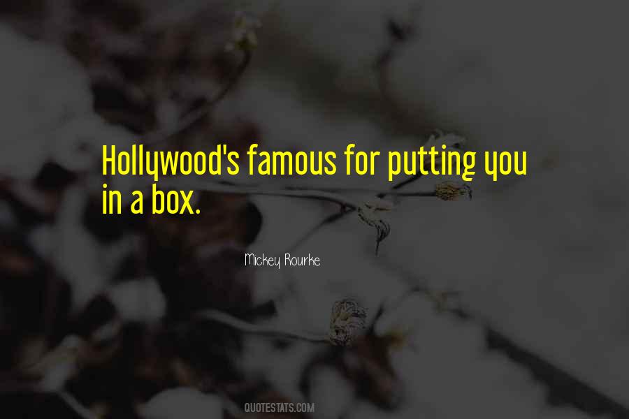 Hollywood's Quotes #1785334