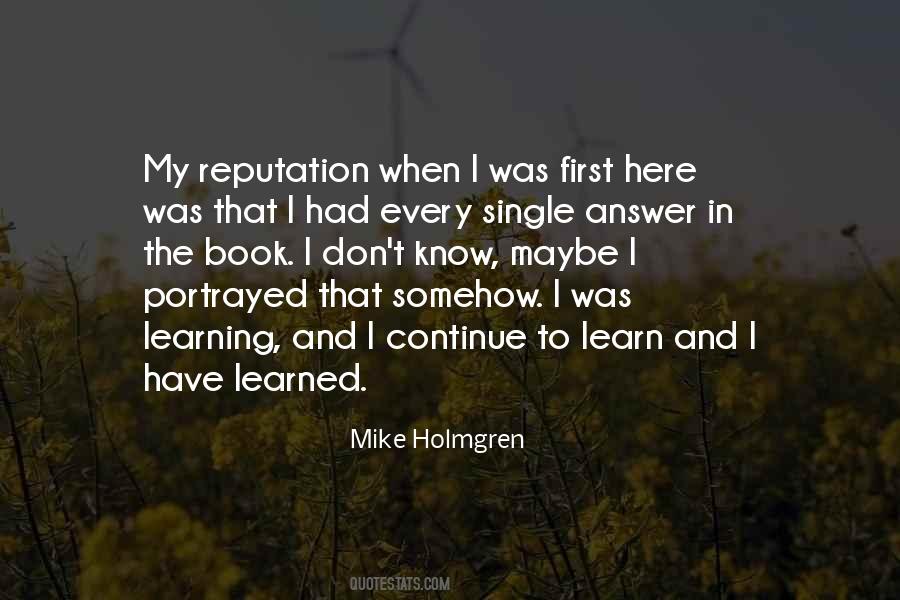 Holmgren Quotes #1385962