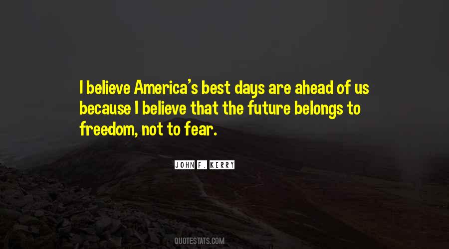 Quotes About America's Freedom #1079568