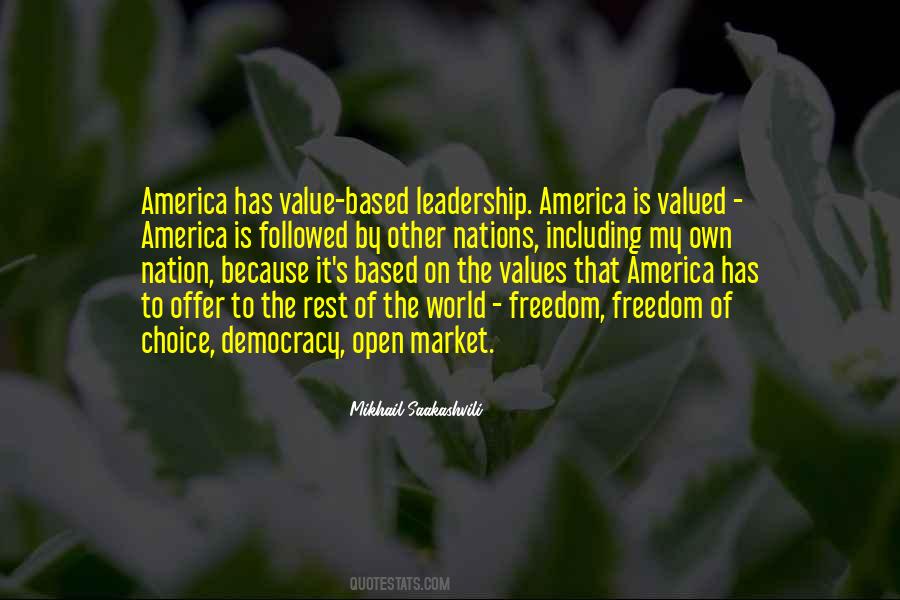 Quotes About America's Freedom #1330162