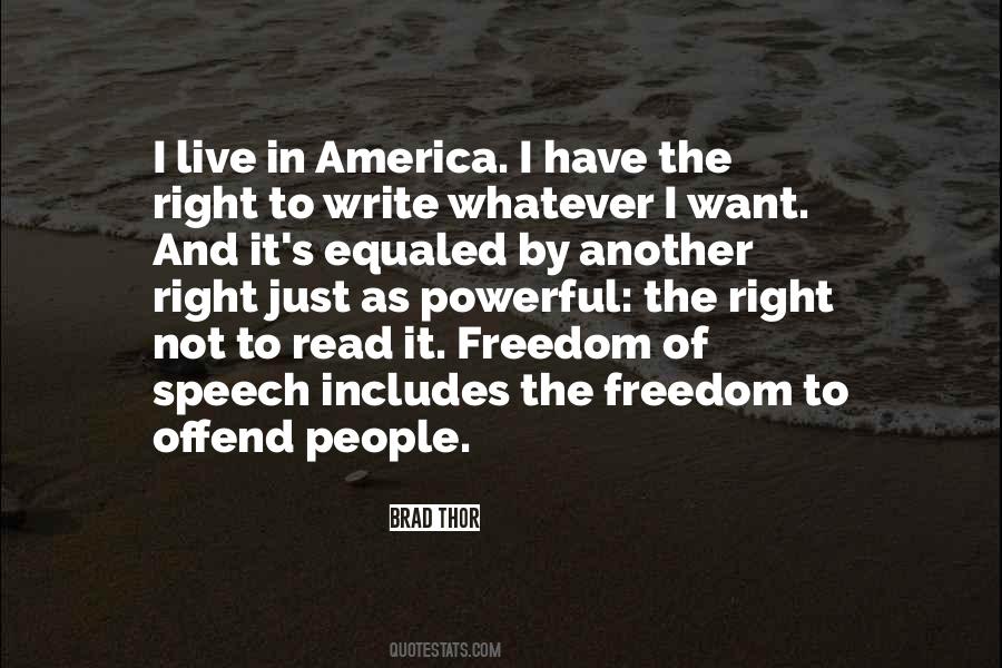 Quotes About America's Freedom #1478843