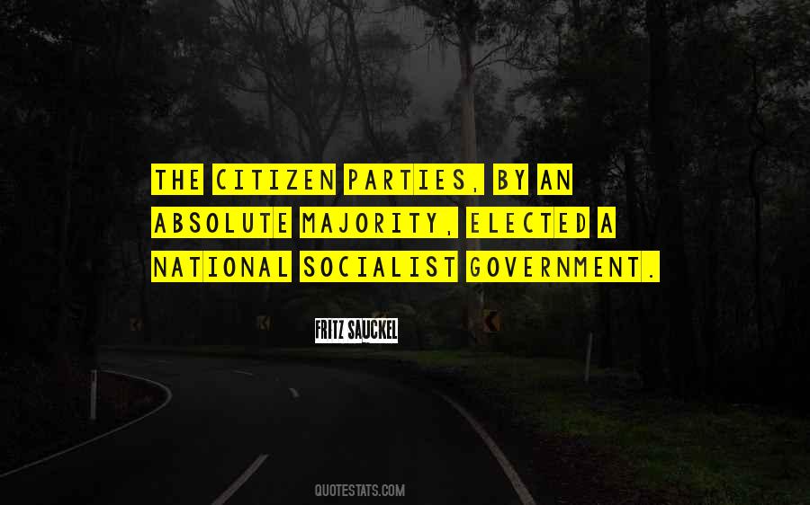 Quotes About Socialist Government #1154511