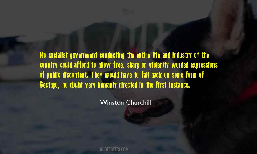 Quotes About Socialist Government #802867
