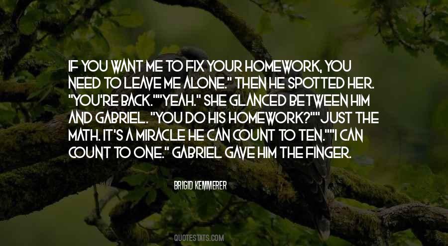 Homework's Quotes #388576