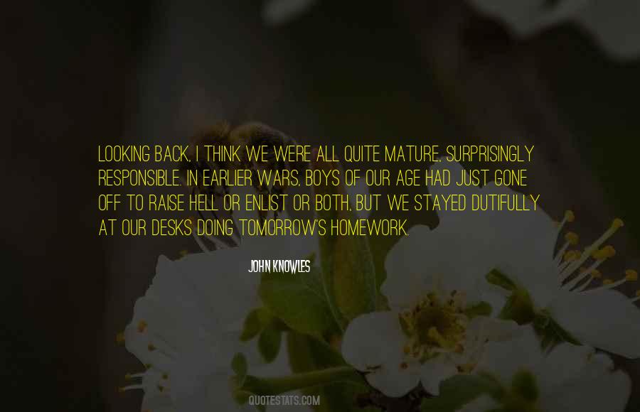 Homework's Quotes #64933 Homework's Quotes #64933