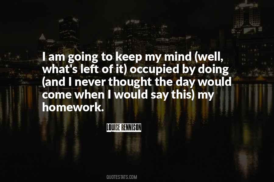 Homework's Quotes #704808