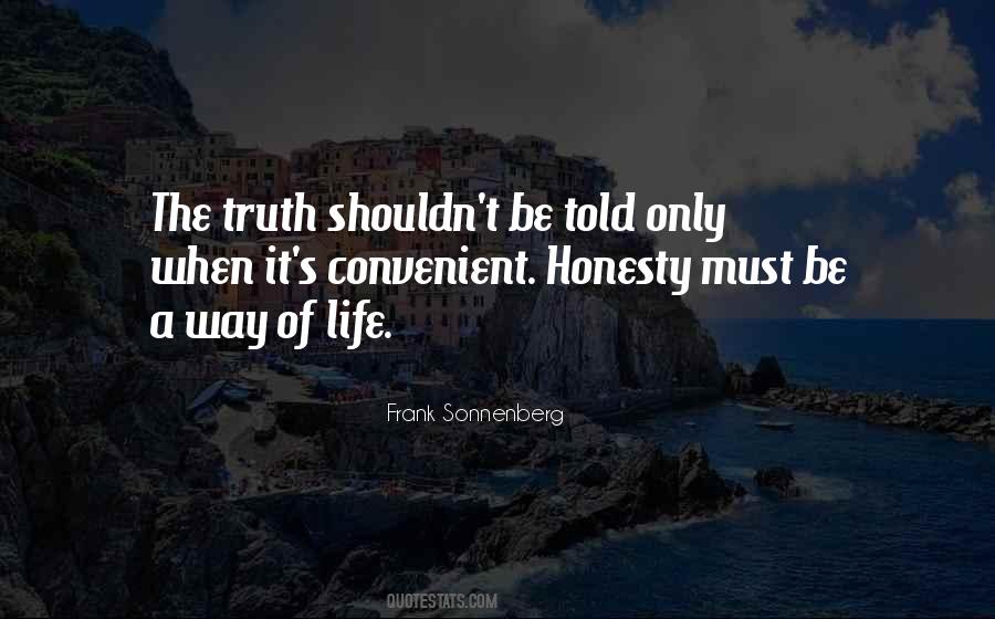 Honesty's Quotes #1254