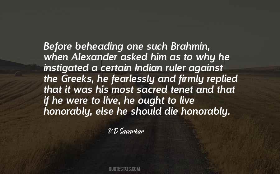 Honorably Quotes #1254440