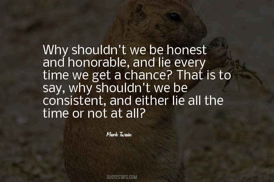 Honorably Quotes #264506