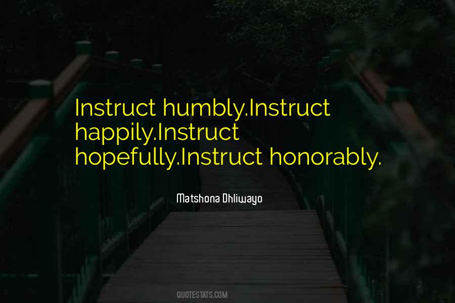 Honorably Quotes #482587