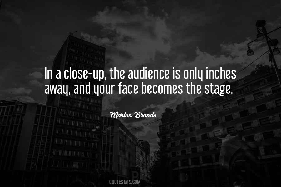 Quotes About Stage Acting #321150