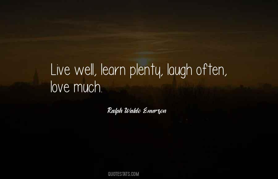 Quotes About Live Well #1680368