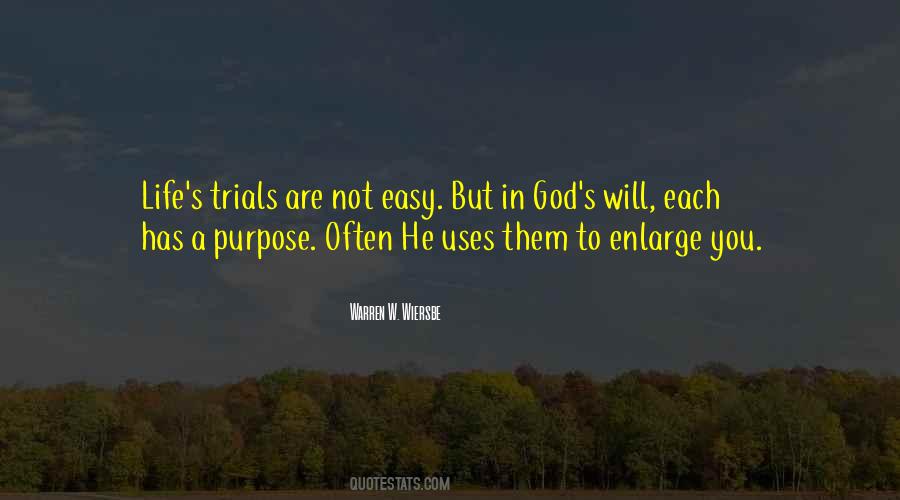 Quotes About Trials #1057610