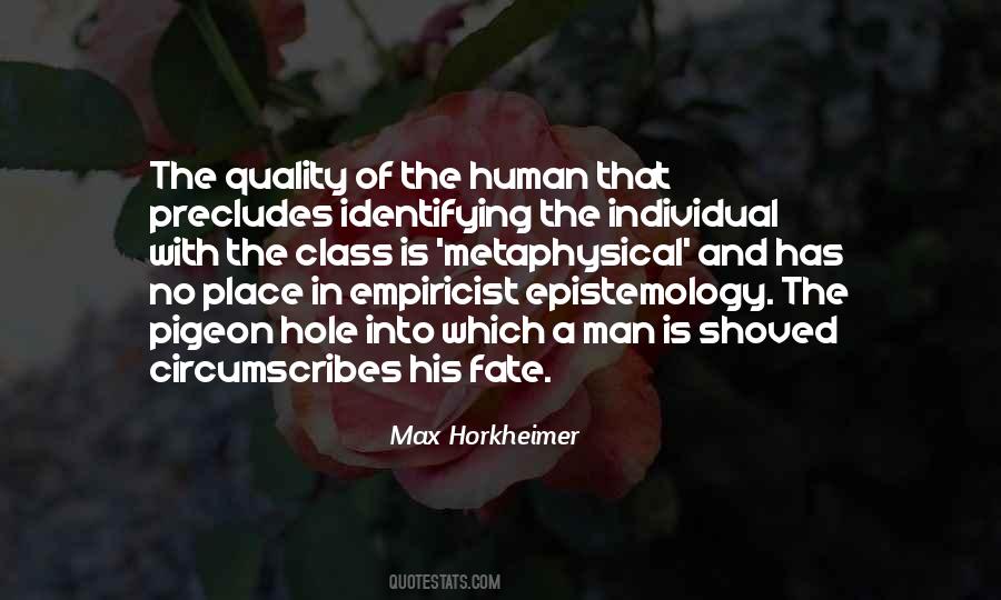 Horkheimer Quotes #1137838