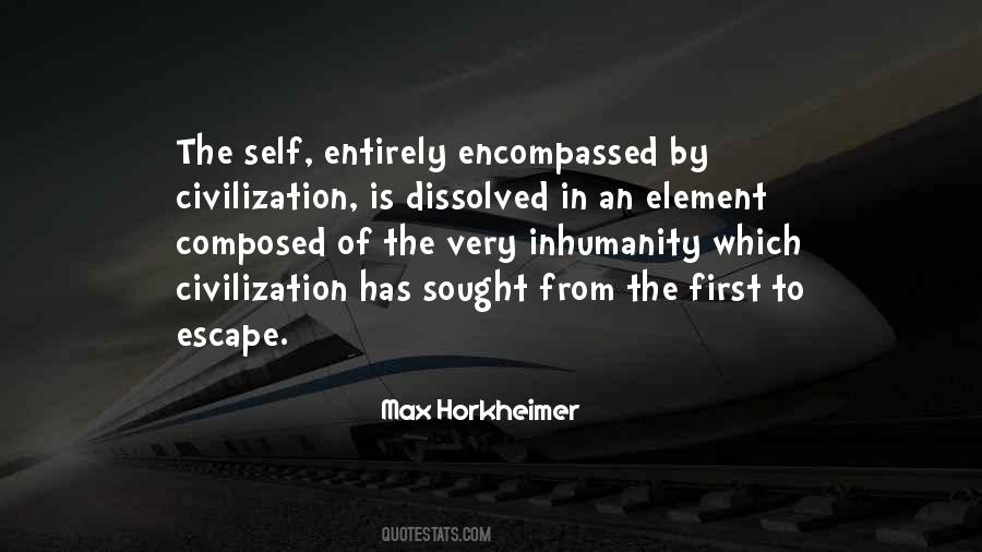 Horkheimer Quotes #1317176