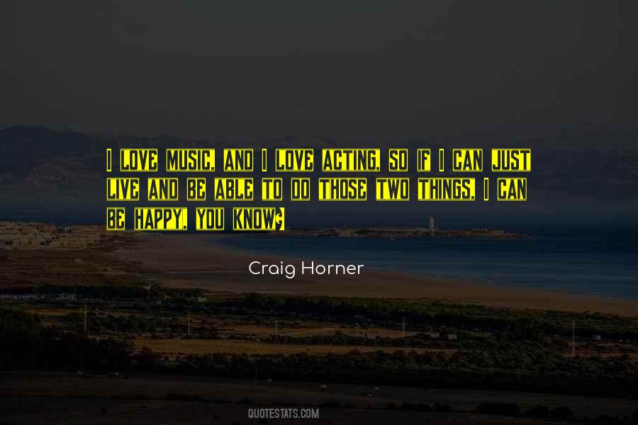 Horner's Quotes #920897