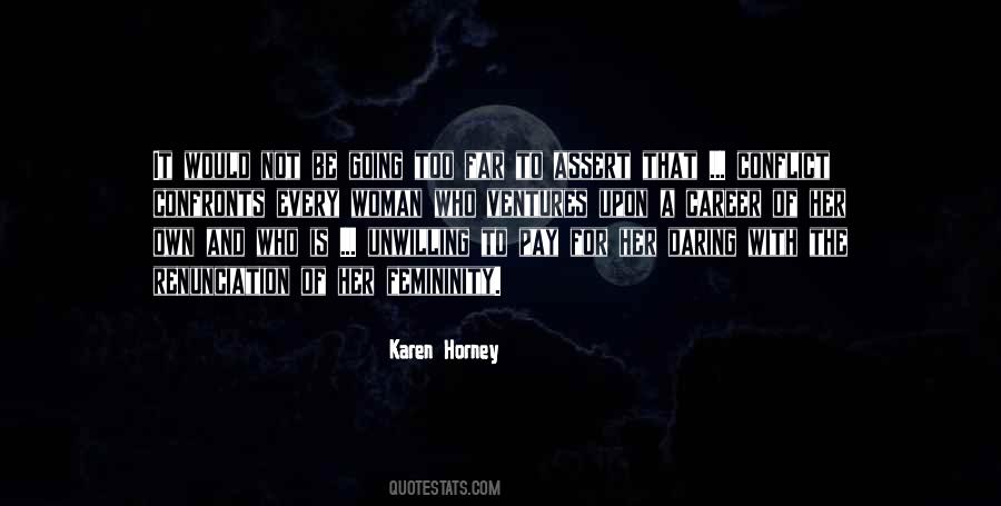 Horney's Quotes #1604661