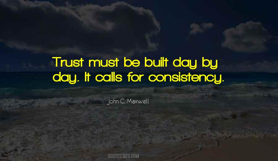 Quotes About Consistency #930472