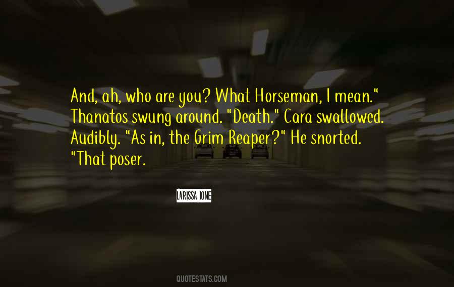 Horseman's Quotes #1065384