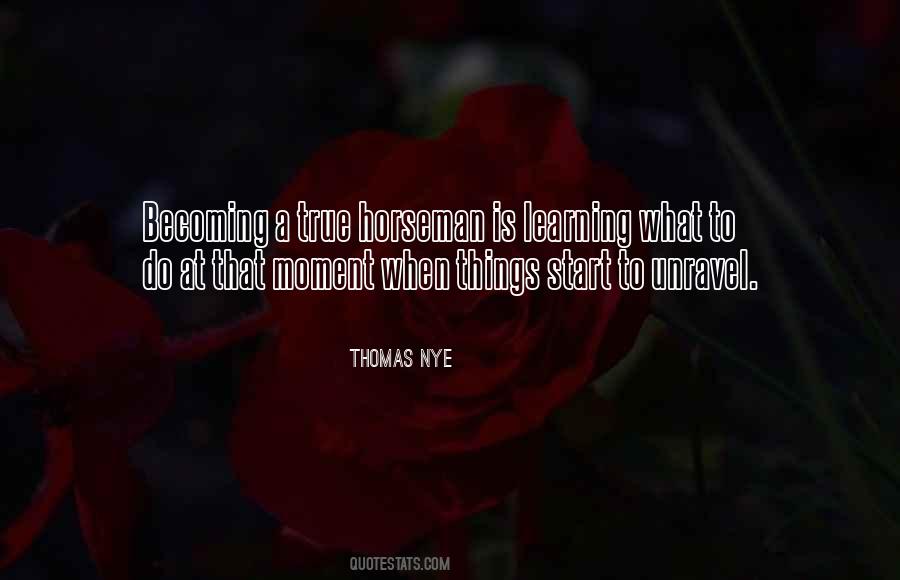 Horseman's Quotes #1497667