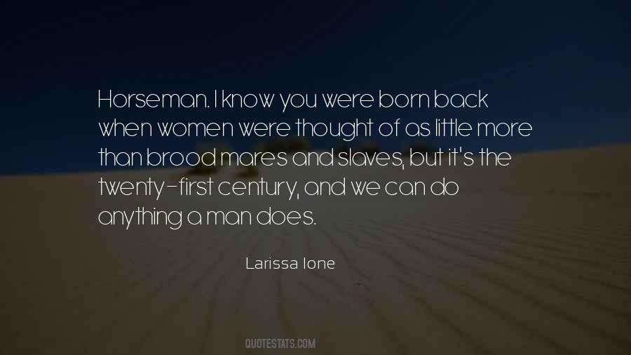 Horseman's Quotes #1662257