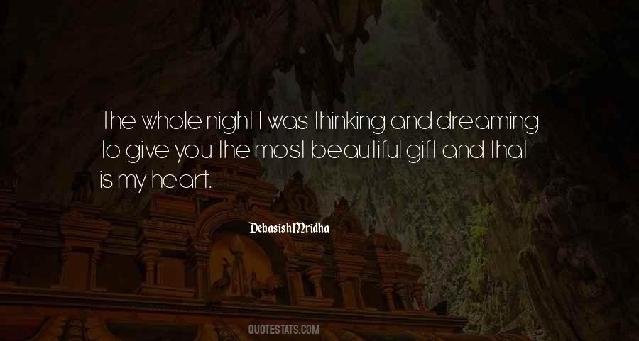 Quotes About Dreaming At Night #1126250