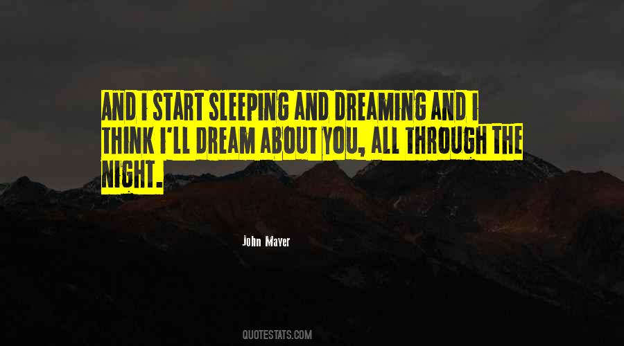 Quotes About Dreaming At Night #766085