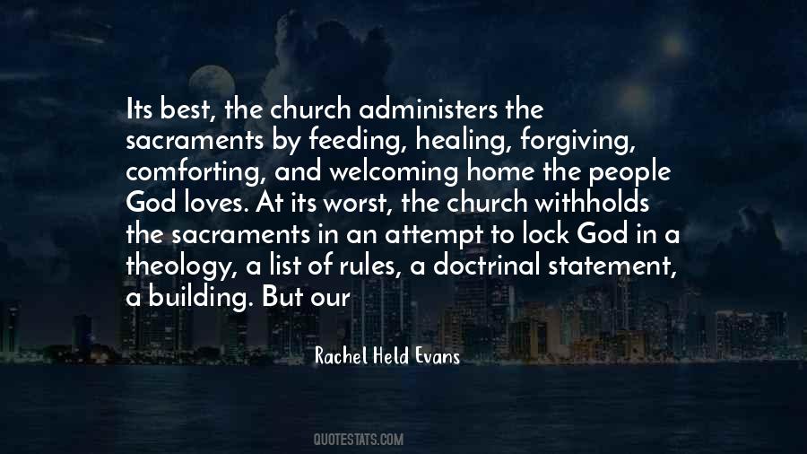 Quotes About Building The Church #1021588