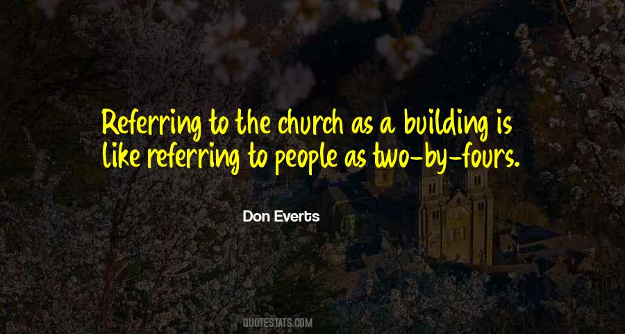 Quotes About Building The Church #991557