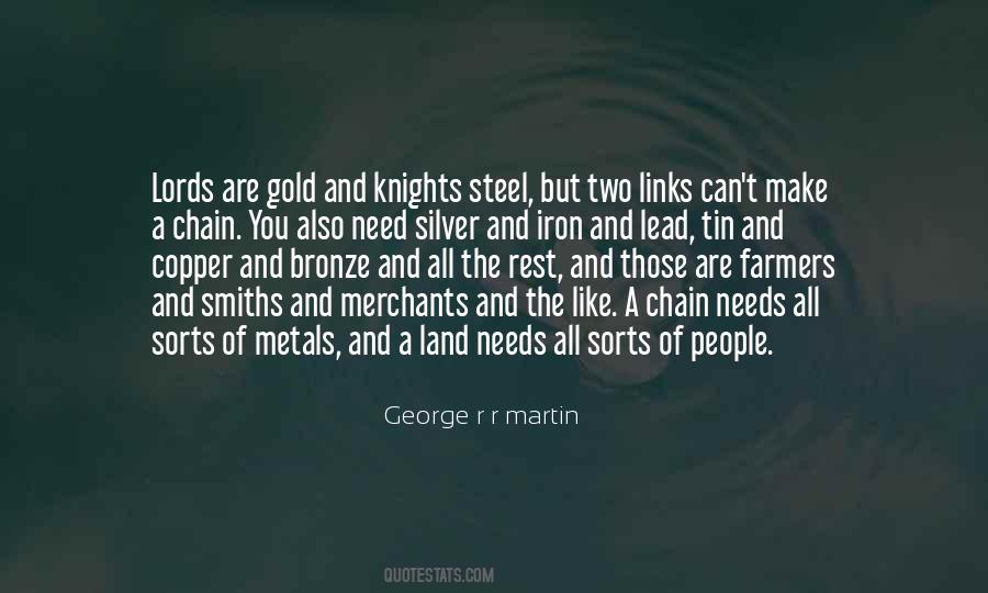 Quotes About Metals #1743512