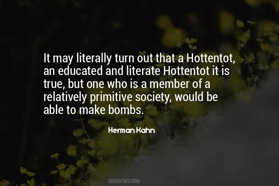 Hottentot Quotes #313565