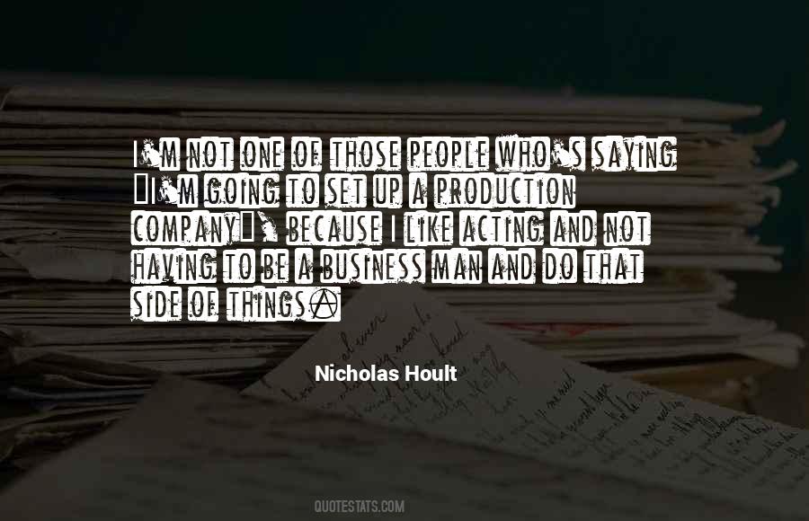 Hoult Quotes #736122