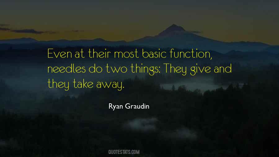 Quotes About Basic Things #371901