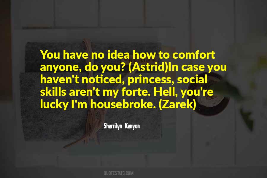 Housebroke Quotes #22920
