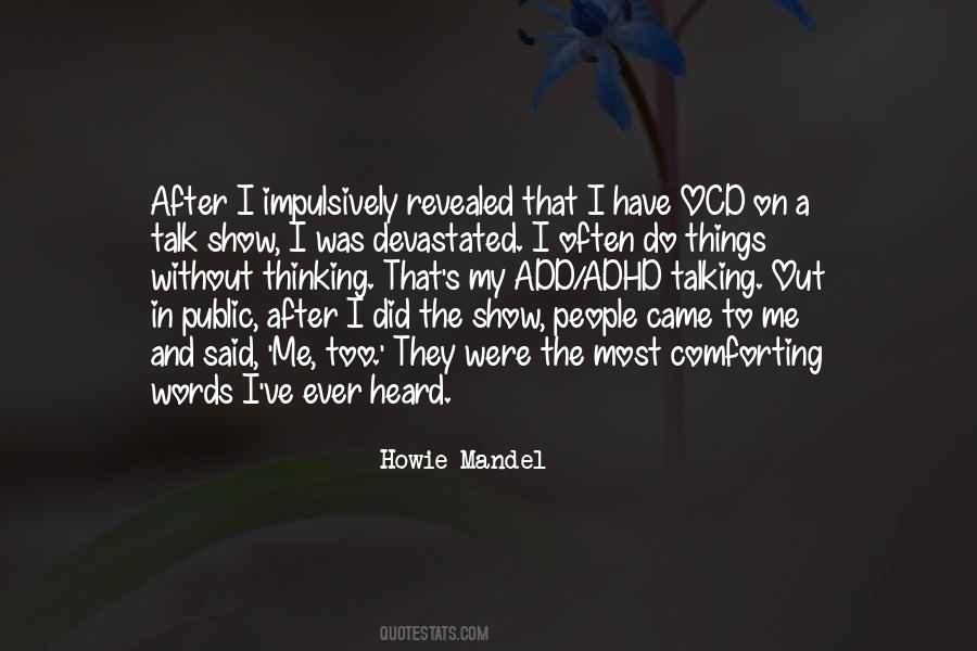 Howie's Quotes #1102281
