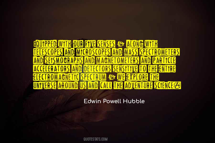 Hubble's Quotes #1524955 Hubble's Quotes #1524955