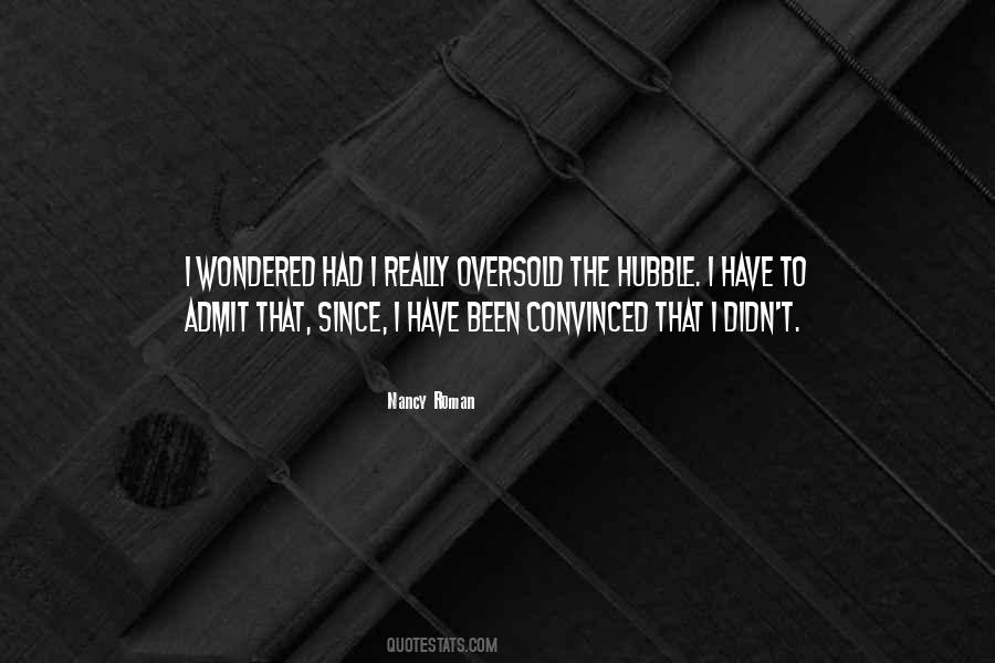 Hubble's Quotes #1720118 Hubble's Quotes #1720118
