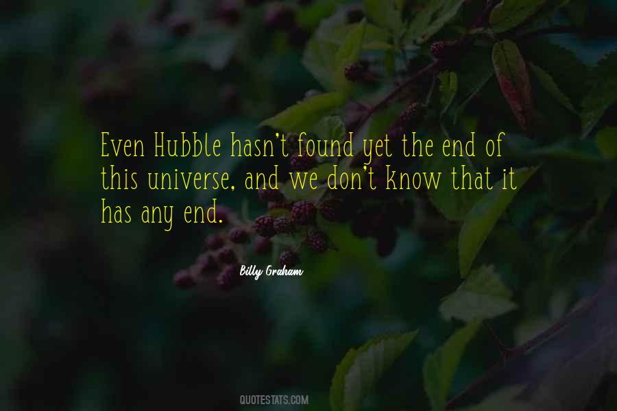 Hubble's Quotes #347841