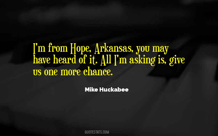 Huckabee Quotes #182124