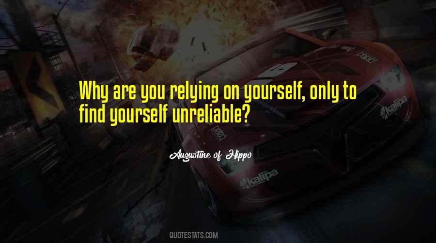 Quotes About Relying On Yourself #971388