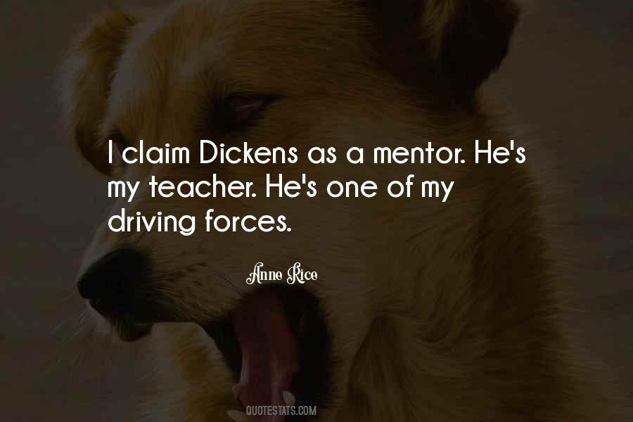 Quotes About Driving Forces #1504592